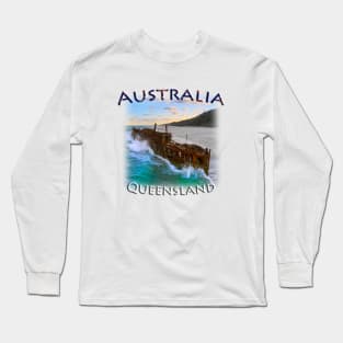 Australia, Queensland - Fraser Island Maheno Long Sleeve T-Shirt